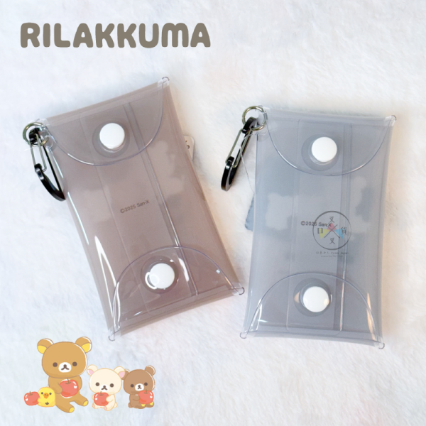 拉拉熊 懶懶熊 防水卡 錢包 附登山扣 冰淇淋 棒棒糖 咖啡 緞帶 叉子 5選1 