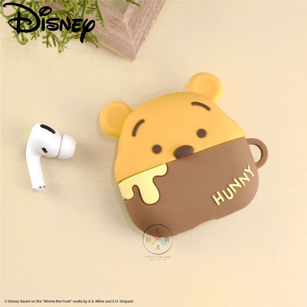 預購 迪士尼 米奇 維尼 立體矽膠AirPods Pro 1 2 保護套 2選1 