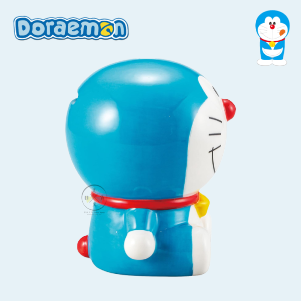 哆啦A夢 DORAEMON 坐姿 陶瓷 存錢筒 盒裝