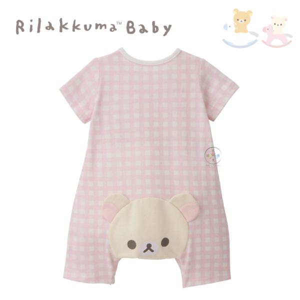 預購4月 拉拉熊 懶懶熊 懶妹 專賣店限定 嬰兒 寶寶 開襟 短袖 連身衣 屁屁大頭  阿卡將 6選1【4/2截止】 