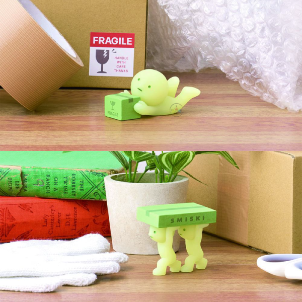 SMISKI 不可思議的夜光精靈 專業搬運工 盲盒 全6款+隱藏 隨機1入