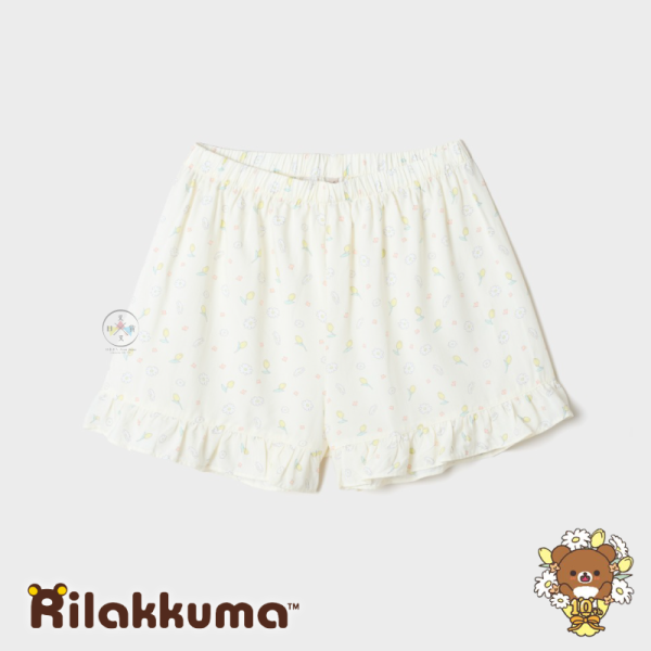 預購7月 拉拉熊 懶懶熊 蜜茶熊 韓國限定 居家服 荷葉邊 無袖睡衣 睡褲 2件組 S/M/L 3選1【6/27截止】 