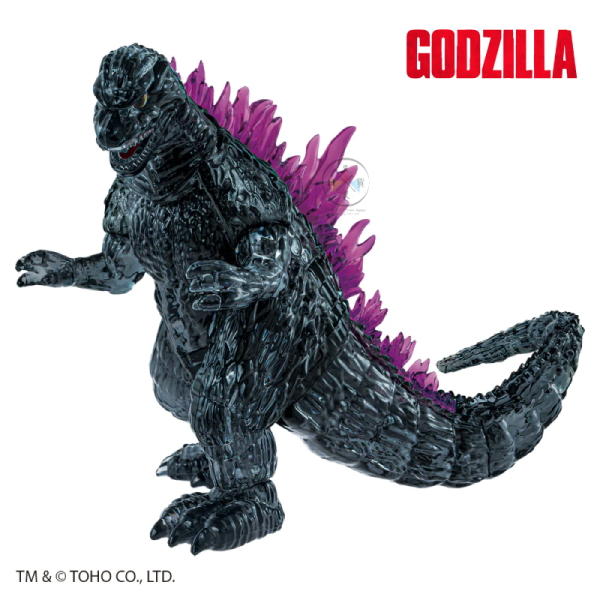 哥吉拉 GODZILLA 水晶3D透明 立體拼圖 