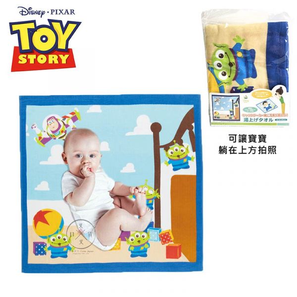 迪士尼 玩具總動員 三眼怪 安迪的房間 寶寶拍照毯背景道具布 親膚棉紗布 阿卡將 