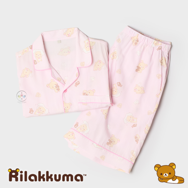 預購7月 拉拉熊 懶懶熊 懶妹 蜜茶熊 韓國限定 居家服 短袖睡衣睡褲 2件組 S/M/L/XL 12選1【6/27截止】 