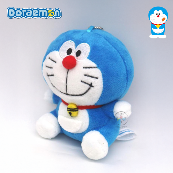 預購10月 哆啦A夢 DORAEMON 微笑 絨毛吊飾 坐姿 站姿 2選1 