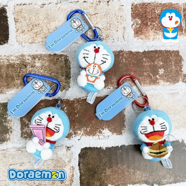 預購8月 哆啦A夢 DORAEMON 絨毛吊飾 縮小燈 任意門 記憶吐司 時光包巾 5選1 