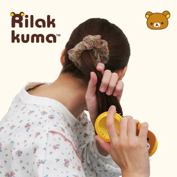 拉拉熊 懶懶熊 懶妹 大臉 摺疊 隨身氣墊梳 立體梳子 附鏡子 2選1 