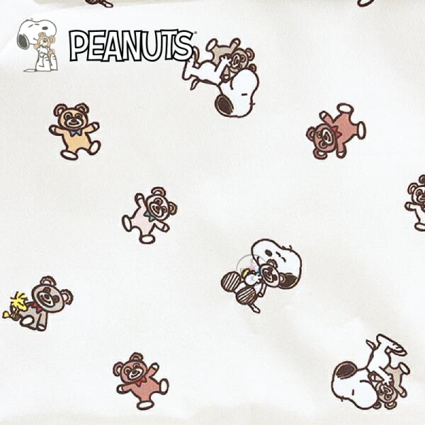 SNOOPY 史努比 泰迪熊 行李袋 旅行袋 可折疊 L號 38L 