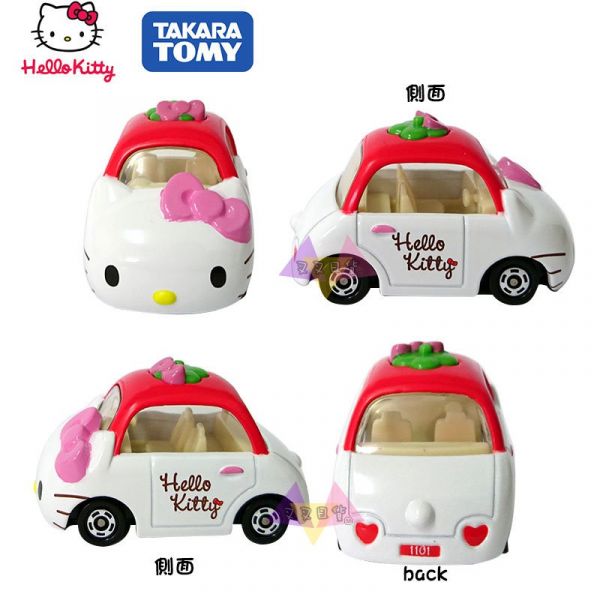 降價  HELLO KITTY TOMICA多美小汽車迷你型TM152公仔模型擺飾 