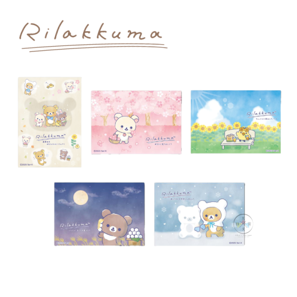 拉拉熊 懶懶熊 懶妹 小雞 蜜茶熊 陪你一起 四季 防水 貼紙 10選1 日本製 