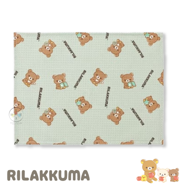 拉拉熊 懶懶熊 純棉 吸水 洗碗布 廚房抹布 擦拭布 31x41cm 3件組 