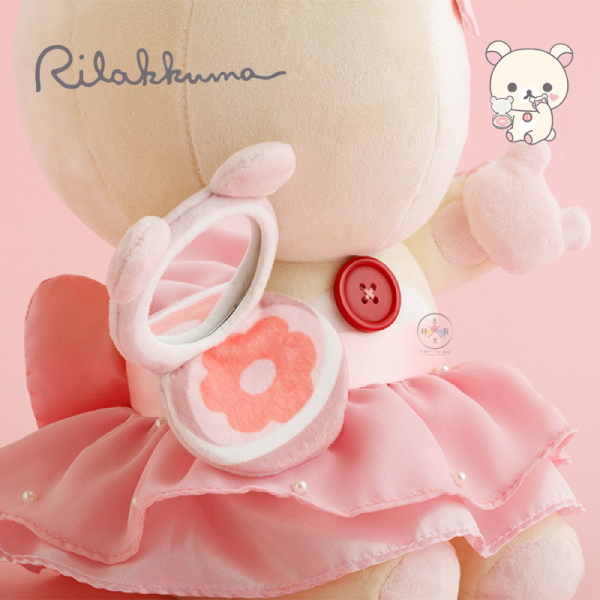 預購6月 拉拉熊 懶懶熊 懶妹 專賣店限定 愛漂亮 化妝 絨毛玩偶 娃娃 31公分【12/25截止】 