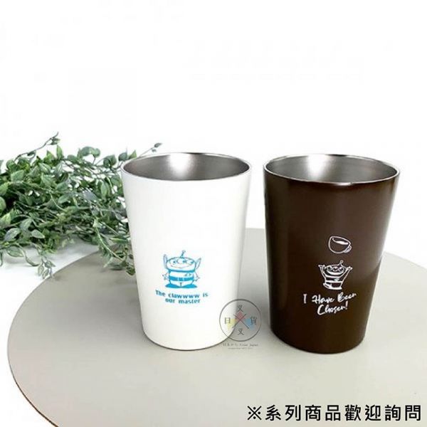 迪士尼 玩具總動員 三眼怪 不銹鋼隨行杯 象牙白 盒裝 皮克斯 
