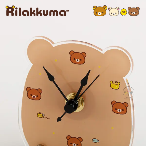 預購7月 拉拉熊 懶懶熊 懶妹 小雞 蜜茶熊 專賣店限定 桌上立鐘 時鐘 4選1【5/4截止】 