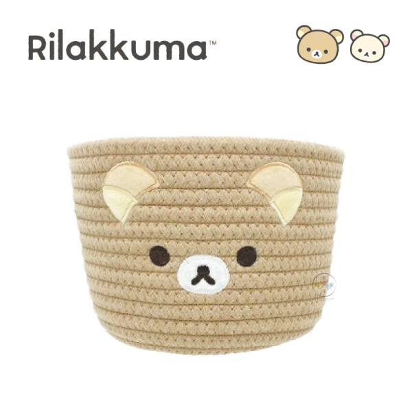 預購2月 拉拉熊 懶懶熊 懶妹 編織 收納籃 置物籃 S 2選1 