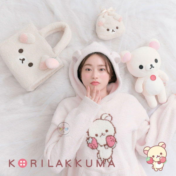 預購1月 拉拉熊 懶懶熊 懶妹 OLIVE des OLIVE 草莓限定聯名 手提袋家居服毛毯 5選1【11/6截止】