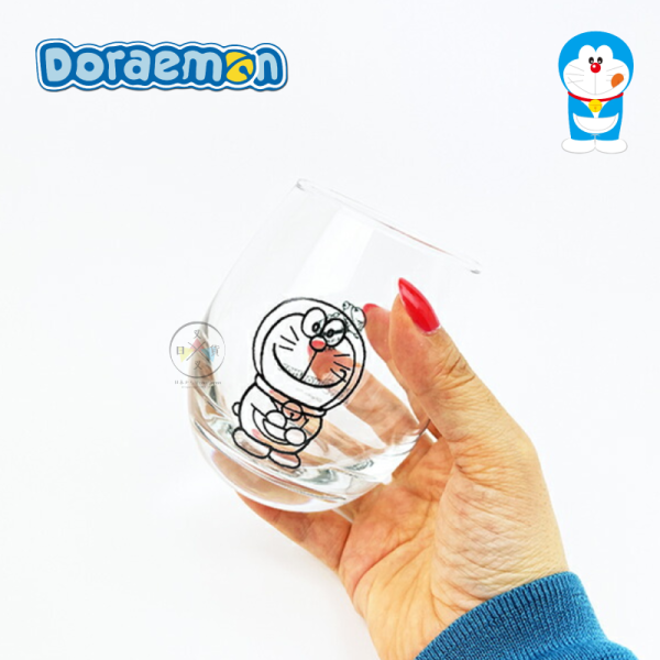 哆啦A夢 DORAEMON 拿縮小燈 玻璃杯 日本製