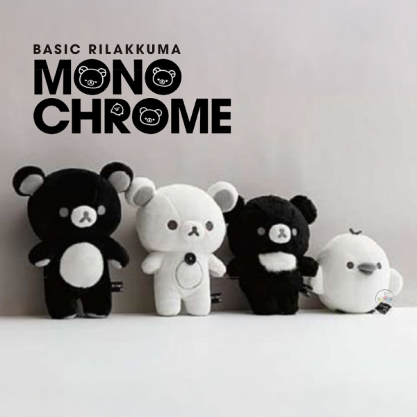 預購5月 拉拉熊 懶懶熊 懶妹 小雞 蜜茶熊 黑白設計 絨毛玩偶 娃娃 4選1 