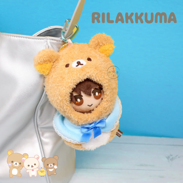 預購12月 拉拉熊 懶懶熊 懶妹 小雞 蜜茶熊 12公分 玩偶 娃衣 吊飾 附登山扣 4選1 