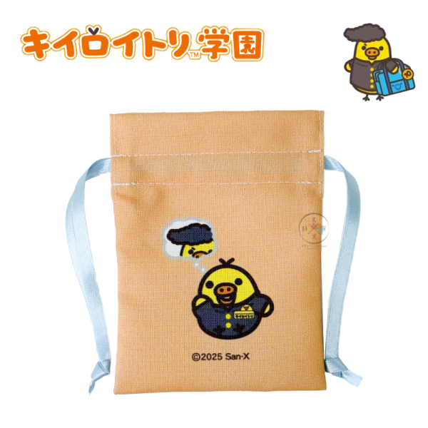 拉拉熊 懶懶熊 專賣店限定 小雞學園 迷你束口袋 混混雞 全體 2選1 日本製 