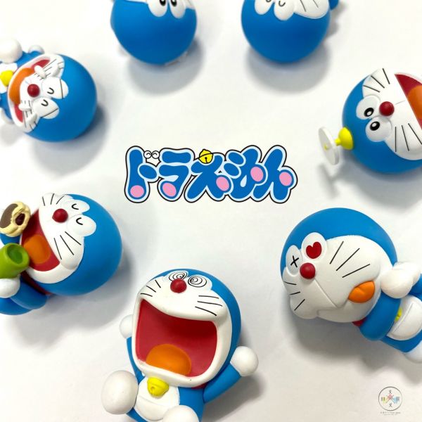 哆啦A夢 Doraemon 竹蜻蜓 銅鑼燒 手指軟膠公仔 隨機1入 