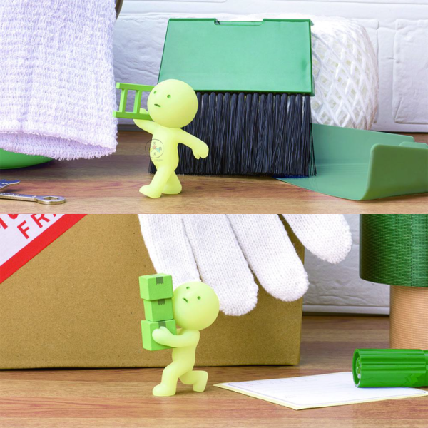 預購 SMISKI 不可思議的夜光精靈 專業搬運工 盲盒全6款+隱藏 12入