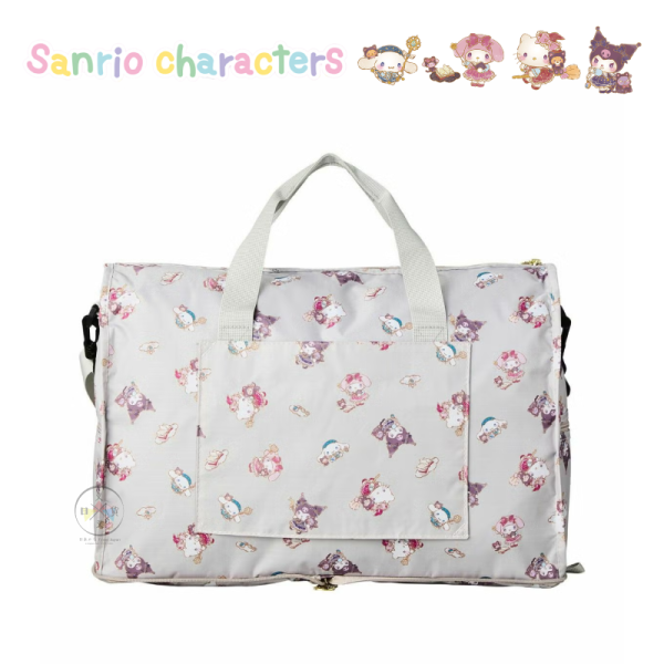 三麗鷗明星 行李袋 旅行袋 可折疊 M號 23L 魔法使 