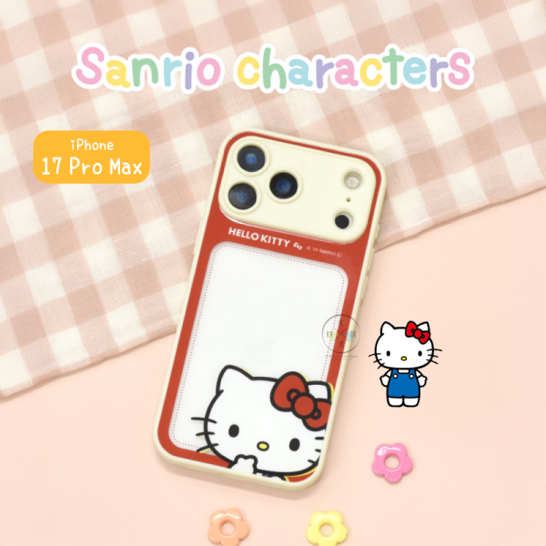 預購 三麗鷗KITTY 凱蒂貓 iPhone 17 Pro Max 手機殼 半身 