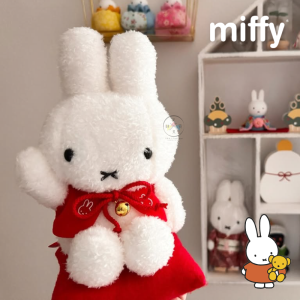miffy 米飛兔 招財兔 絨毛玩偶 坐姿 娃娃 新年 