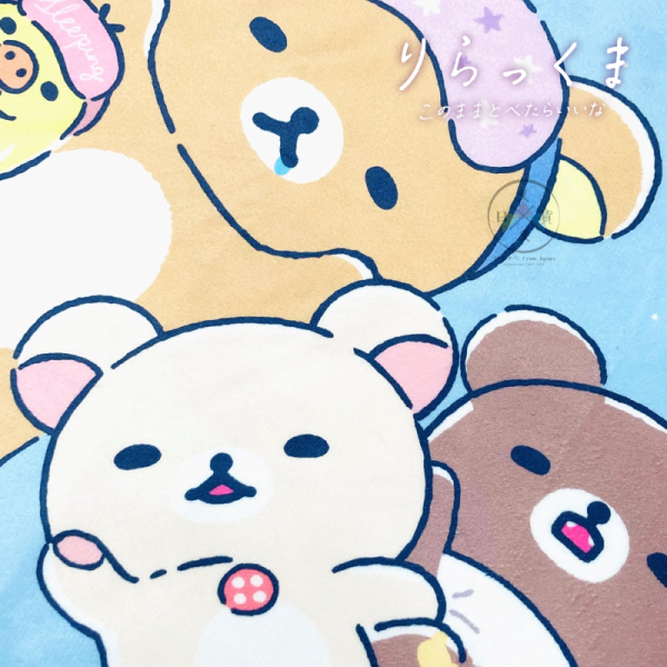 拉拉熊 懶懶熊 枕頭套 晚安好夢 43x63公分 