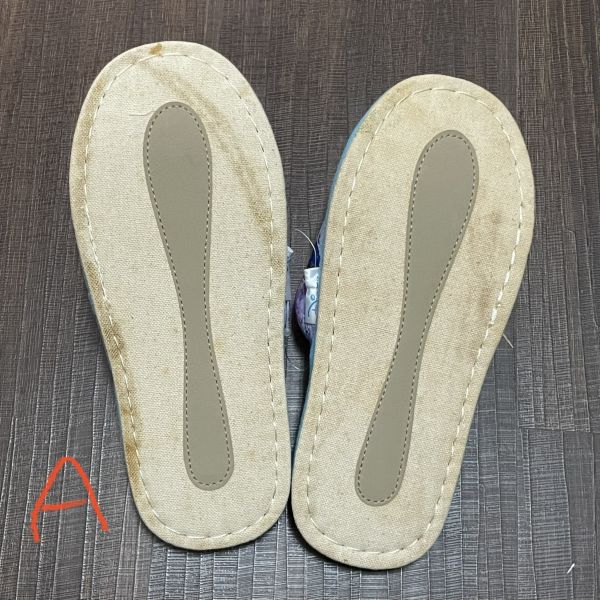 迪士尼冰雪奇緣艾莎elsa安娜anna室內拖鞋22~24cm 