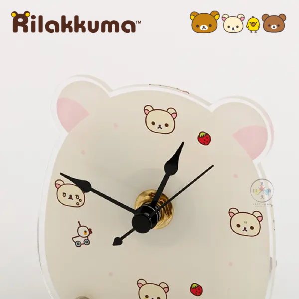 預購7月 拉拉熊 懶懶熊 懶妹 小雞 蜜茶熊 專賣店限定 桌上立鐘 時鐘 4選1【5/4截止】 