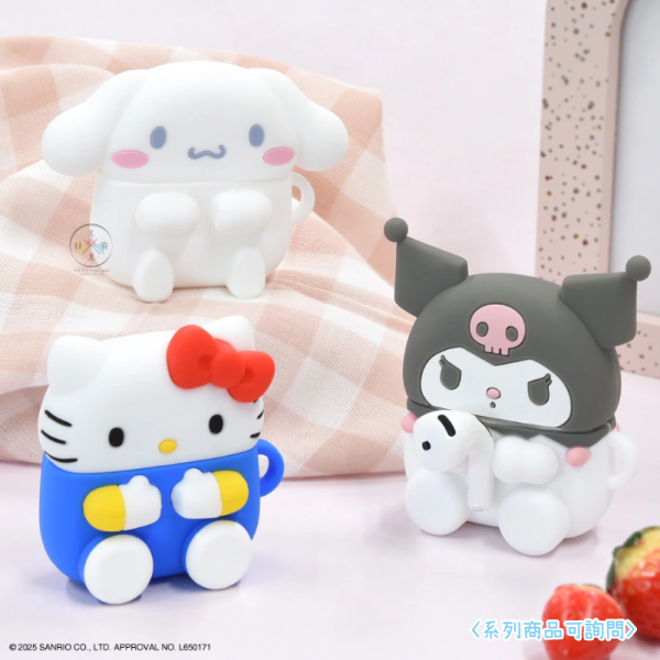 三麗鷗 大耳狗 AirPods 4 立體 矽膠保護套 