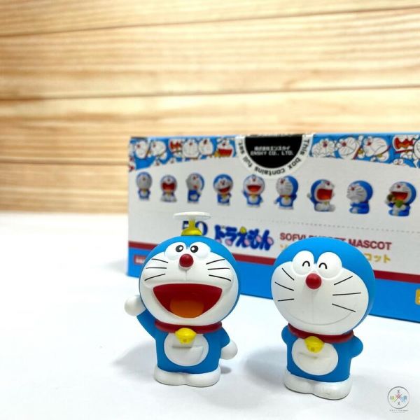 哆啦A夢 Doraemon 竹蜻蜓 銅鑼燒 手指軟膠公仔 隨機1入 