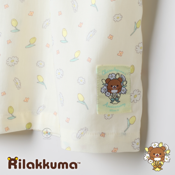 預購7月 拉拉熊 懶懶熊 蜜茶熊 韓國限定 居家服 荷葉邊 無袖睡衣 睡褲 2件組 S/M/L 3選1【6/27截止】 