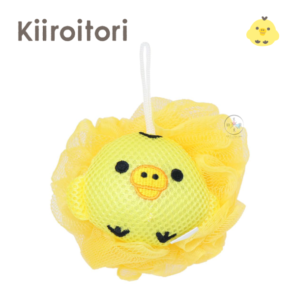 拉拉熊 懶懶熊 小雞 沐浴條 搓背巾 洗澡球 起泡球 海綿 沐浴球 2選1 