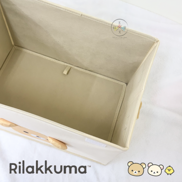 拉拉熊 懶懶熊 懶妹 小雞 思夢樂 專賣店限定 刺繡大臉 摺疊掀蓋 收納箱 3選1【3/12截止】 