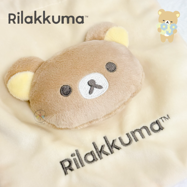 預購 拉拉熊 懶懶熊 懶妹 透視 絨毛束口袋 2選1 