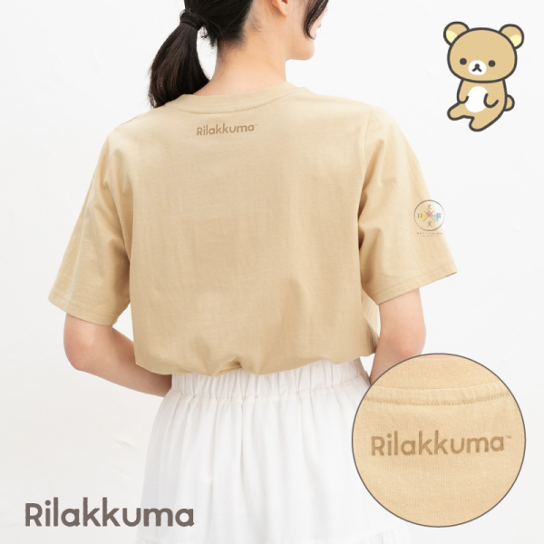 預購6月 拉拉熊 懶懶熊 專賣店限定 刺繡短踢 短袖上衣 S~LL  6選1 (下單請註明尺寸)【6/19截止】 
