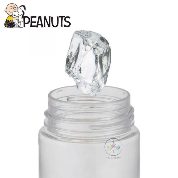史努比 SNOOPY 透明水壺400ml 大臉 