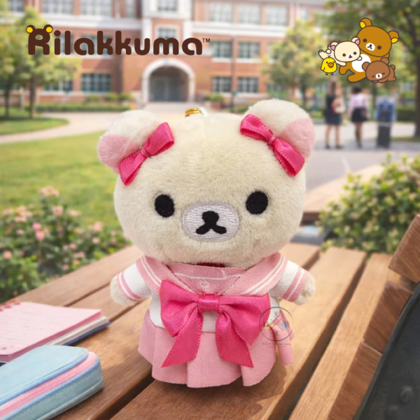 預購 拉拉熊 懶懶熊 中國限定 水手服 制服 絨毛吊飾 玩偶娃娃 盲盒 全4款 隨機1入 