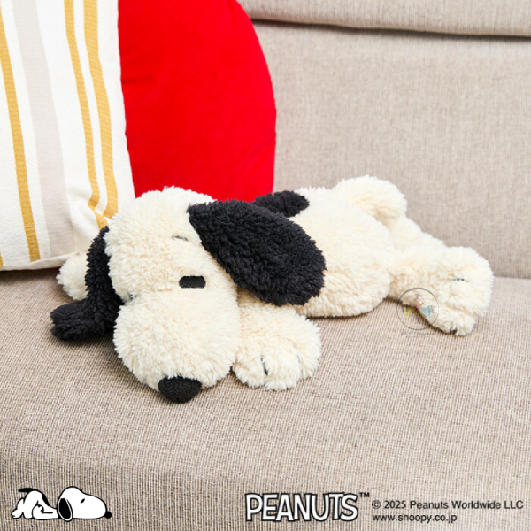 SNOOPY 史努比 懶洋洋 絨毛玩偶 娃娃 51cm 