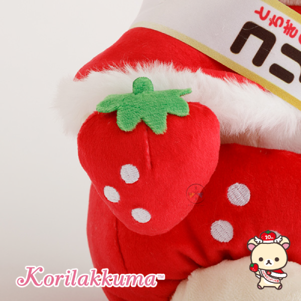 預購9月 拉拉熊 懶懶熊 懶妹 專賣店限定 害羞 栃木草莓大使代言人 10周年紀念 絨毛玩偶娃娃【3/19截止】 