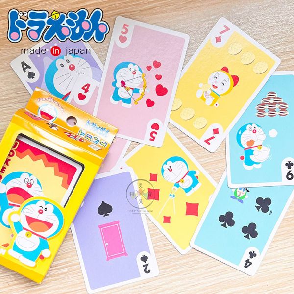 哆啦A夢 Doraemon 道具 哆啦美 銅鑼燒 撲克牌 盒裝 日本製 