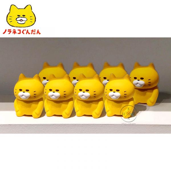 野貓軍團第1彈 扭蛋公仔擺飾 6入組 工藤紀子 kenelephant 