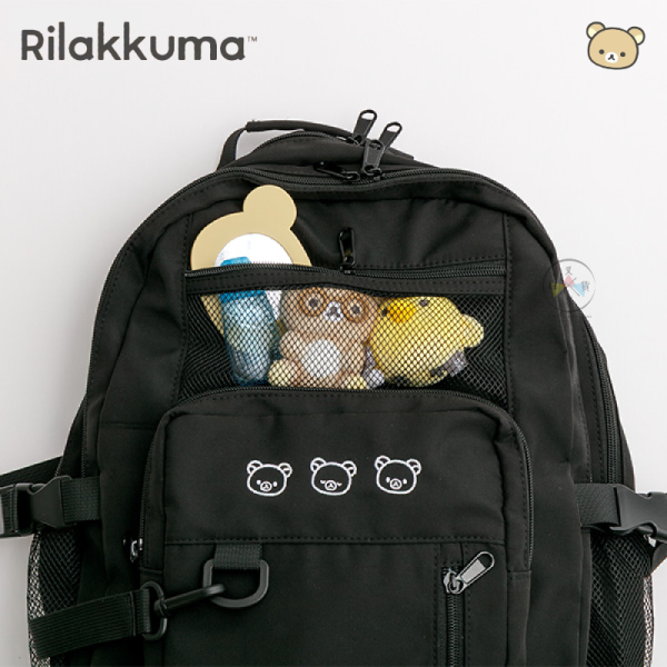 預購 拉拉熊 懶懶熊 官網限定 線條 刺繡 束口 斜背包 水桶包 機能 後背包 2選1【9/4截止】 