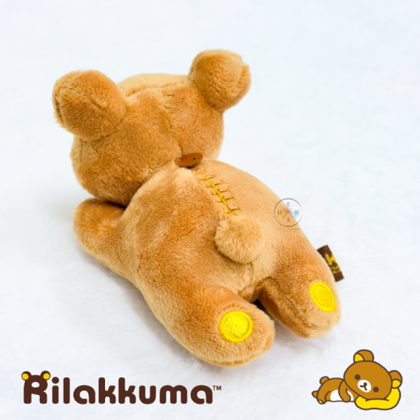 拉拉熊 懶懶熊 懶妹 趴趴 絨毛 髮夾 2選1 