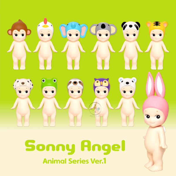 預購 Sonny Angel MiniFigure 動物系列1(新版) 公仔盲盒12入 