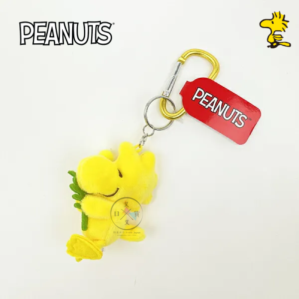 SNOOPY 史努比 糊塗塔克 絨毛吊飾 拿蒲公英 登山扣 